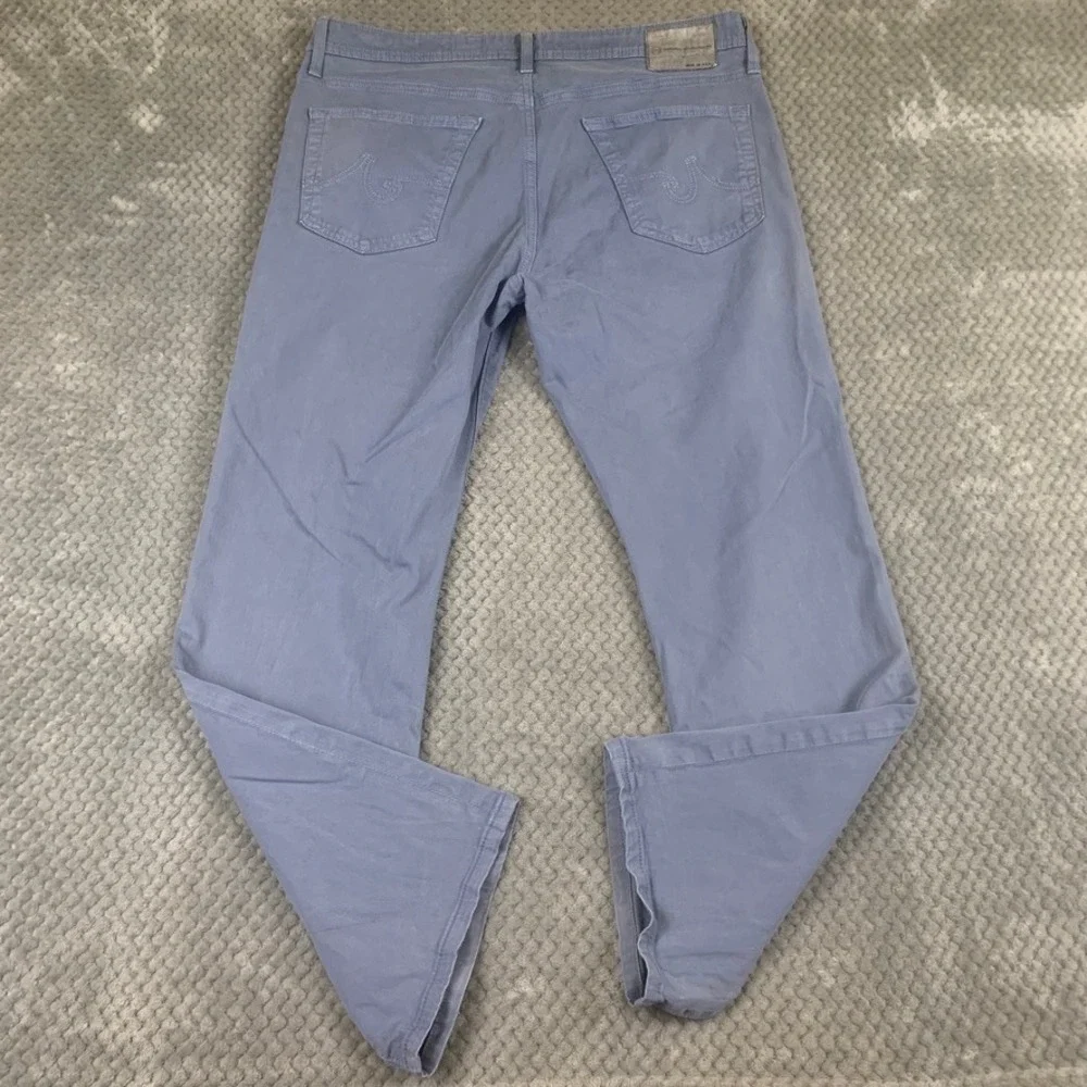 AG Adriano Goldschmied Protege Straight Leg Pants Mens 36x34 Blue Gray